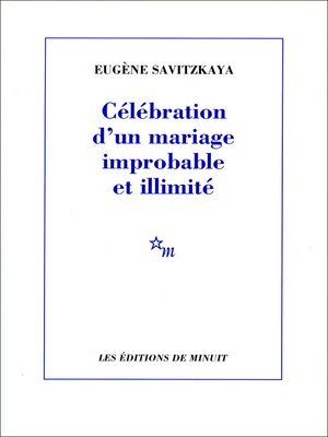 cover image of Célébration d'un mariage improbable et illimité